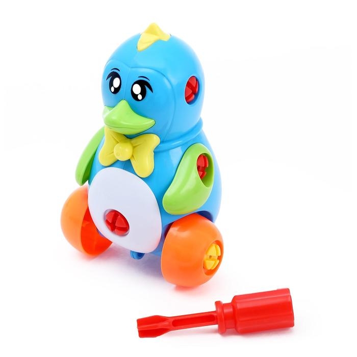 Конструктор отвёрточный &laquo;Пингвин&raquo;, 20 деталей