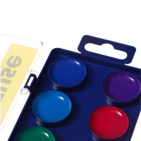 Акварель 12 цветов, ErichKrause Jolly Friends Neon, пластик, с европодвесом Акварель 12 цветов, ErichKrause Jolly Friends Neon, пластик, с европодвесом