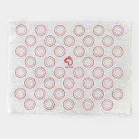 Армированный коврик для выпечки макаронс Доляна &laquo;Макарон&raquo;, силикон, 40&times;30 см