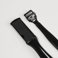 Набор для педикюра, 3 предмета, на блистере, цвет чёрный