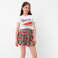 Костюм для девочки, цвет белый, рост 134 см Костюм для девочки, цвет белый, рост 134 см