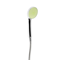 Смеситель для ванны Accoona A6482K, двухрычажный, зеленый/хром