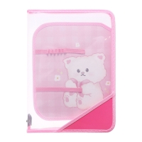 Папка для труда А4, 325 х 230 х 25 мм, молния вокруг, откидная планка, пластиковая, ПТР-1, Calligrata "Корея персы" Папка для труда А4, 325 х 230 х 25 мм, молния вокруг, откидная планка, пластиковая, ПТР-1, Calligrata "Корея персы"