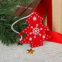 Новогодняя подвеска &laquo;Снежная ёлочка&raquo;