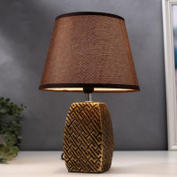 Лампа настольная 16444/1BR E14 40вт бронза 22х22х34 см RISALUX