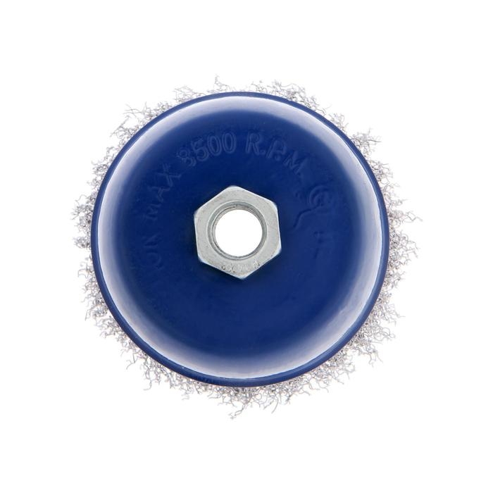 Щетка металлическая для УШМ ТУНДРА, "чашка", М14, 100 мм