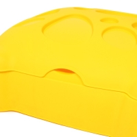 Песочница детская пластиковая, с крышкой, 116 &times; 83 &times; 30 см, &laquo;Коровка&raquo;