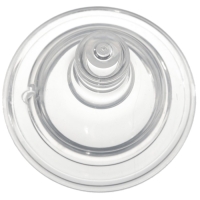 Соска на  бутылочку, антиколикова, от 0 мес., Baby 1, широкое горло,  медленный поток, &Oslash;50 мм., 2 шт.