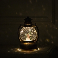 Светодиодная фигура «Фонарь со снеговиком» 13 × 19 × 11 см, пластик, батарейки ААх3 (не в комплекте), USB, свечение тёплое белое Светодиодная фигура «Фонарь со снеговиком» 13 × 19 × 11 см, пластик, батарейки ААх3 (не в комплекте), USB, свечение тёплое белое