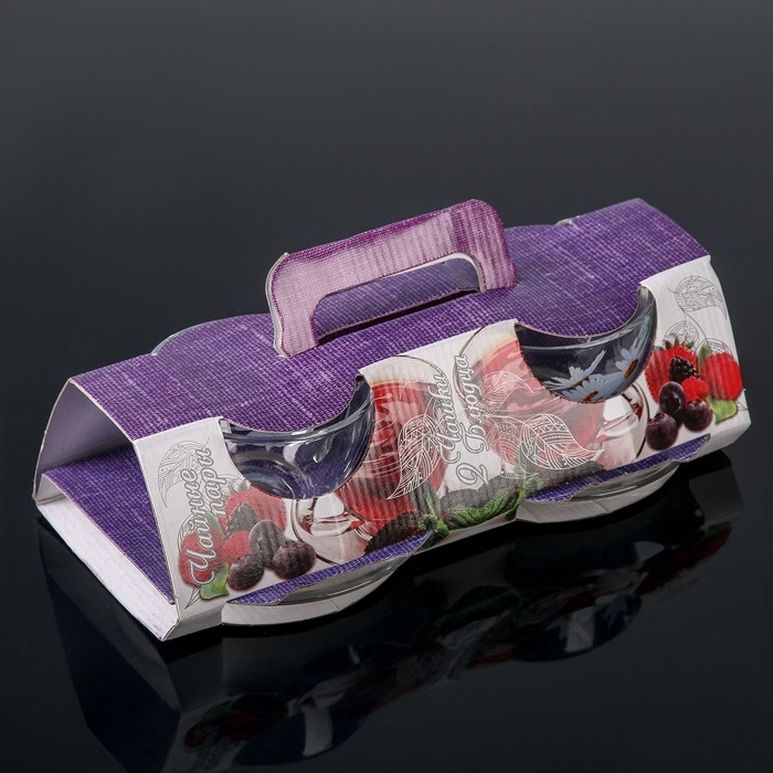 Набор чайный &laquo;Ромашковое поле&raquo;, 200 мл, в чемоданчике