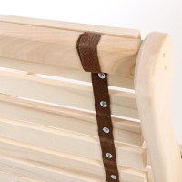 Кресло-качалка на ленте, 70&times;130&times;120см, из липы, "Добропаровъ"