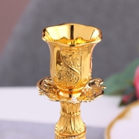 Набор из 2 подсвечников, 7 х 7 х 19 см