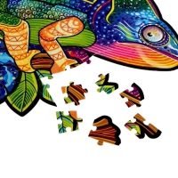 Формовой пазл &laquo;Хамелеон&raquo;, 106 деталей