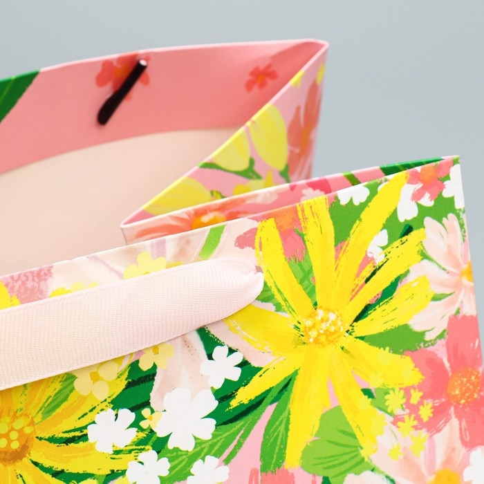 Пакет подарочный с широким дном, упаковка, &laquo;Special for you&raquo;, 25 х 19 х 18 см