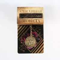 Брелок для ключей , металлический, талисман «Татьяна» латунь, 3 х 3,5 х 2,5 см Брелок для ключей , металлический, талисман «Татьяна» латунь, 3 х 3,5 х 2,5 см