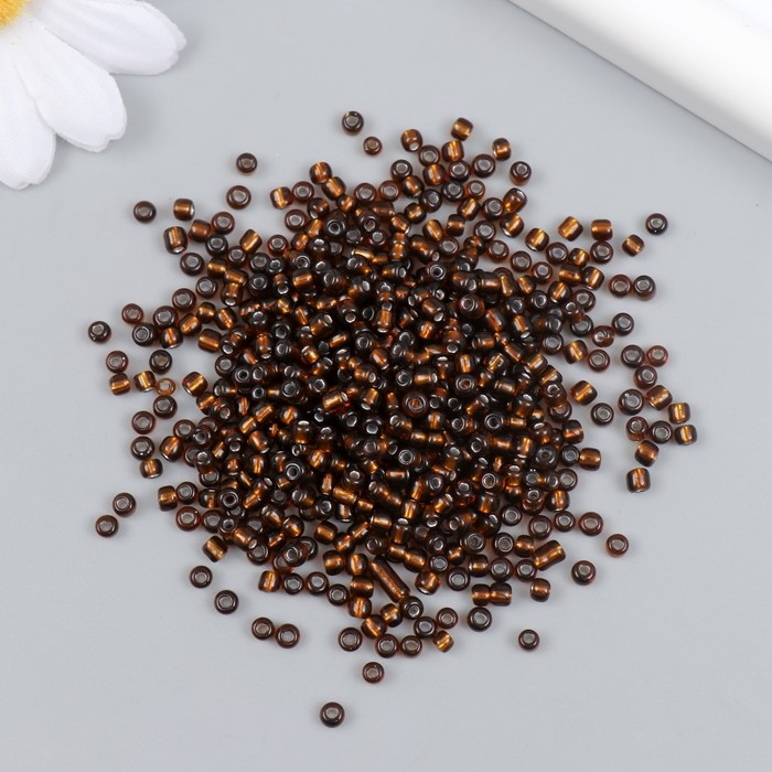 Бисер стекло 8/0 Бисер стекло 8/0 "Кофе" 450 гр
