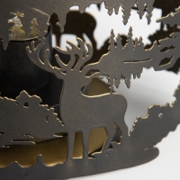 Светильник "Вечерний пейзаж" LED 3хААА черный 10,5х18,5х25см Светильник "Вечерний пейзаж" LED 3хААА черный 10,5х18,5х25см