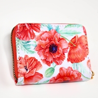 Кошелёк на молнии "Выбражулька", цвет красный Кошелёк на молнии "Выбражулька", цвет красный