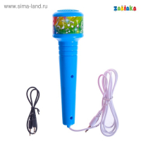 Микрофон &laquo;Ты звезда&raquo;, цвет голубой