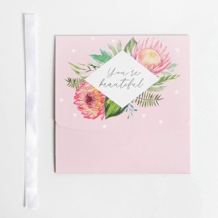 Коробка подарочная складная, упаковка, &laquo;Цветы&raquo;, 16.5 х 12.5 х 5 см, БЕЗ ЛЕНТЫ