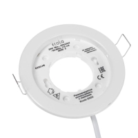 Светильник встраиваемый Ecola, GX53, 20 Вт, H6, 101x16 мм, плоский, белый Светильник встраиваемый Ecola, GX53, 20 Вт, H6, 101x16 мм, плоский, белый