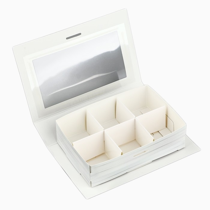 Коробка под 6 конфет с ячейками «Крутой мужик» 14.8 х 9.5 х 3.5 см Коробка под 6 конфет с ячейками «Крутой мужик» 14.8 х 9.5 х 3.5 см