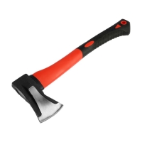 Колун кованый ТУНДРА, клиновидная форма, фиберглассовое 3К топорище 43 см, 1 кг Колун кованый ТУНДРА, клиновидная форма, фиберглассовое 3К топорище 43 см, 1 кг