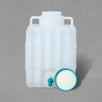 Канистра-умывальник, пищевая, 15 л, белая Канистра-умывальник, пищевая, 15 л, белая