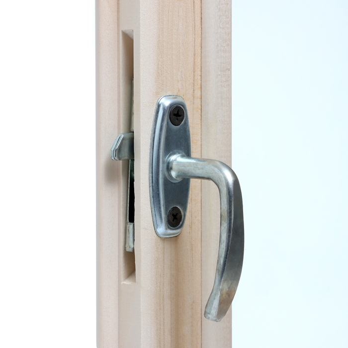 Окно, 40&times;40см, двойное стекло ЛИПА, наружнее открывание