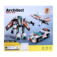 Конструктор &laquo;Робот&raquo;, 3 варианта сборки, 237 деталей