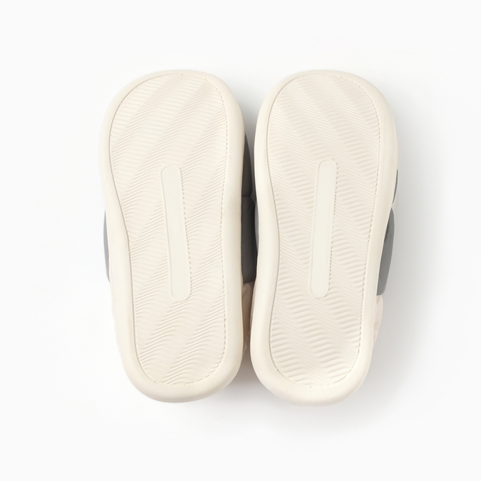 Тапочки мужские, размер 40-41, цвет серый