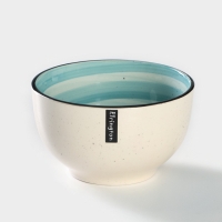 Салатник керамический Elrington &laquo;Аэрограф. Мятный бриз&raquo;, 750 мл, d=14 см