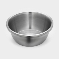 Миска из нержавеющей стали &laquo;Проф&raquo;, 3 л, 24&times;9,5 см, матовая, толщина стали 0,6 мм