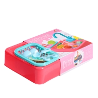 Игровой набор &laquo;Раковина&raquo; с набором посуды, циркулирует вода