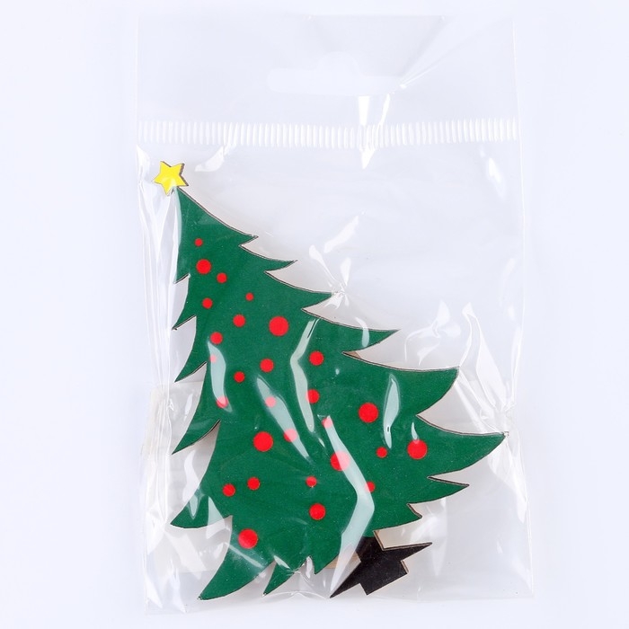 Новый год! Модель из дерева &laquo;Ёлка сборная №31&raquo;