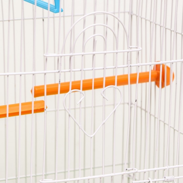 Клетка для птиц укомплектованная Bd-2/1d, 32 х 22 х 45 см, зелёная Клетка для птиц укомплектованная Bd-2/1d, 32 х 22 х 45 см, зелёная