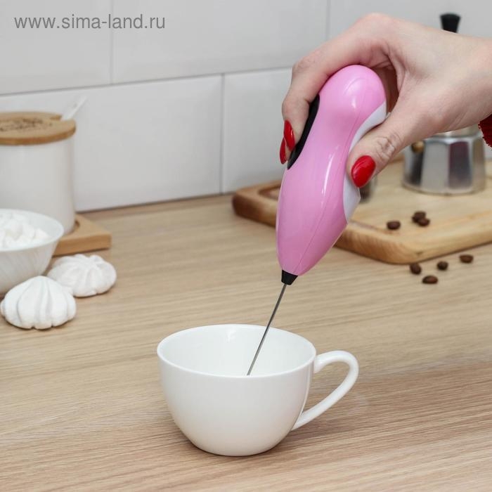 Капучинатор Доляна «Обжорка», 22×5×4 см, цвет МИКС Капучинатор Доляна «Обжорка», 22×5×4 см, цвет МИКС