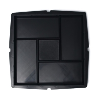 Форма для тротуарной плитки &laquo;Плита. Калифорния&raquo;, 30 &times; 30 &times; 3 см, Ф12006, 1 шт.