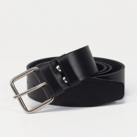 Ремень мужской, ширина 3,5 см, винт, пряжка металл, цвет чёрный Ремень мужской, ширина 3,5 см, винт, пряжка металл, цвет чёрный