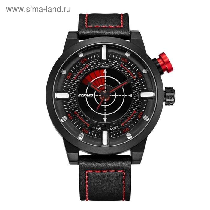 Часы наручные кварцевые мужские Gepard, модель 1225A11L2 Часы наручные кварцевые мужские Gepard, модель 1225A11L2