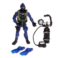 Фигурка героя «Полиция», с аксессуарами, 10х5 см, МИКС Фигурка героя «Полиция», с аксессуарами, 10х5 см, МИКС