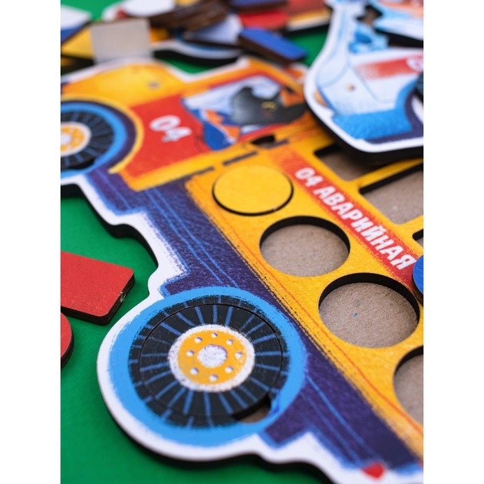 Мозаика &laquo;Машинки&raquo;