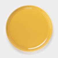 Блинница новогодняя Доляна &laquo;Домашние гномики&raquo;, d=23 см, керамика, цвет белый