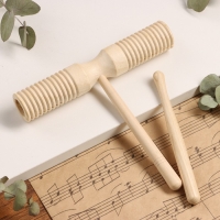 Музыкальный инструмент "Трещотка Гуиро" Music Life, деревянный