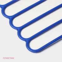 Плечики - вешалки для брюк и юбок Доляна, многогуровневая, 33&times;33 см, цвет МИКС