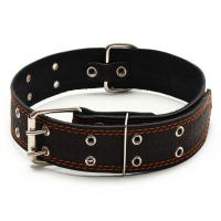 Ошейник кожаный тисненый однослойный, безразмерный, 74 х 4,5 см, ОШ 35-65 см, микс цветов Ошейник кожаный тисненый однослойный, безразмерный, 74 х 4,5 см, ОШ 35-65 см, микс цветов