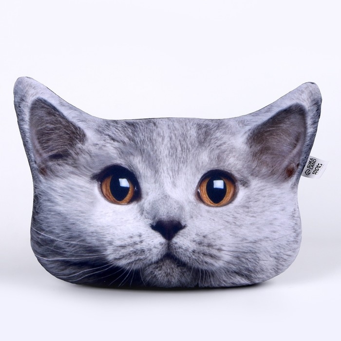 Антистресс-подушка, кот &laquo;Британец&raquo;