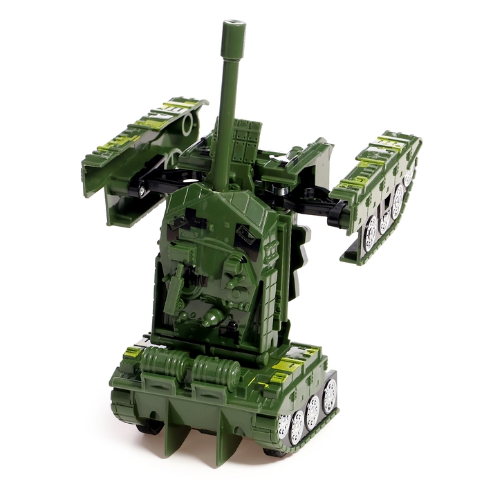 Робот &laquo;Танк&raquo;, инерционный, трансформируется при столкновении