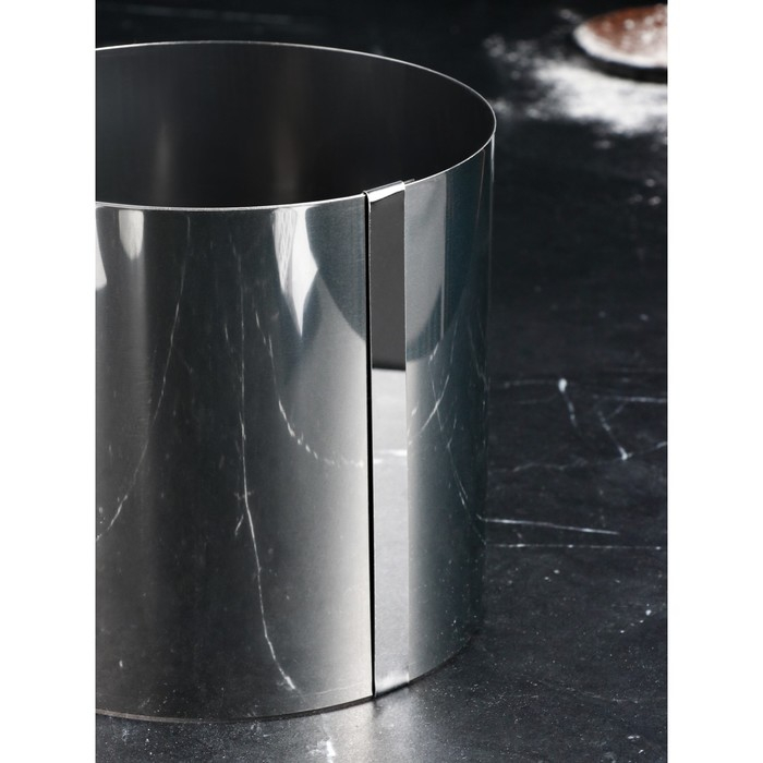 Форма для выпечки и выкладки с регулировкой размера &laquo;Круг&raquo;, h-14 см, d-14-20 см