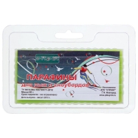 Парафин для лыж, от -7 до -25&deg;C, 80 г, цвет зелёный